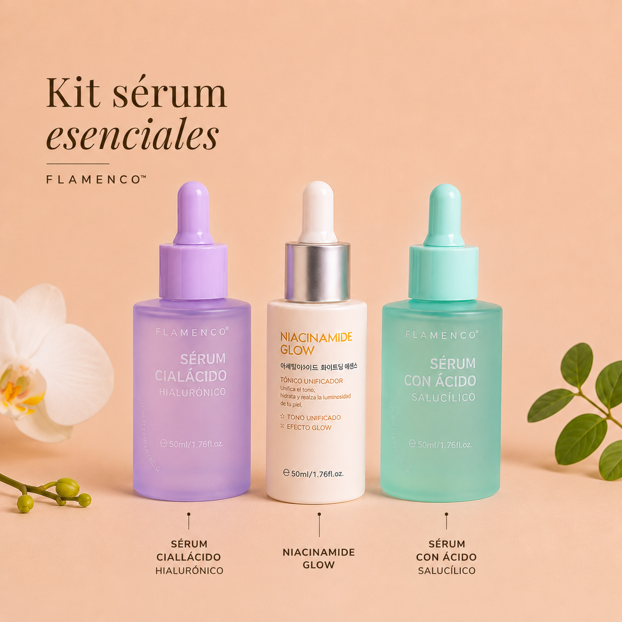 Kit Sérum Esenciales FLAMENCO™